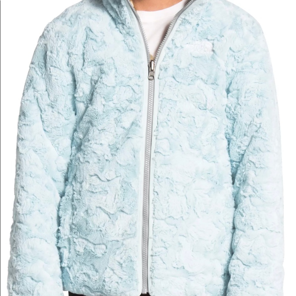 North Face Reversible Girls Youth Medium coat excellent used condition.